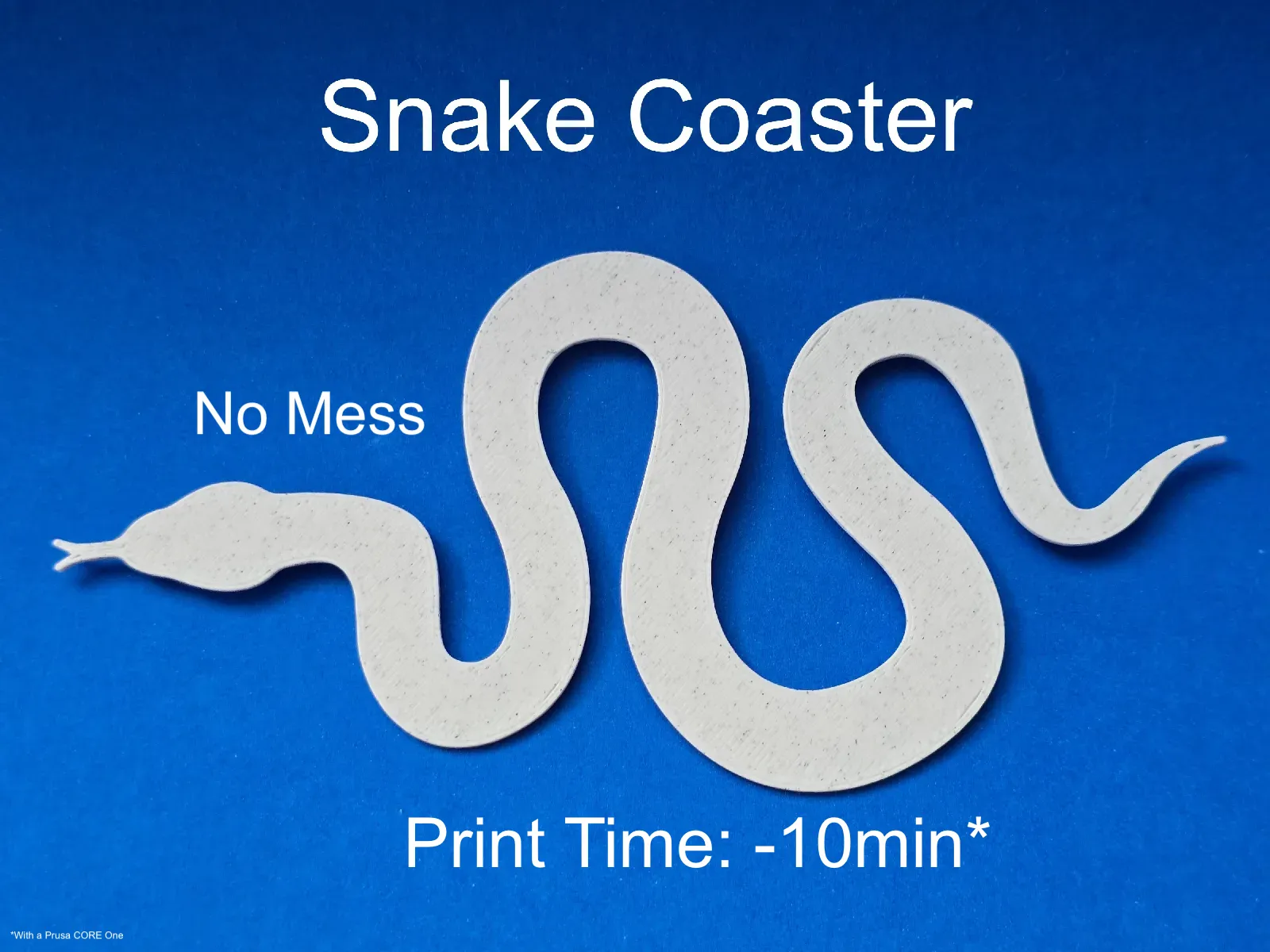 A Quick & Slick Snake Coaster